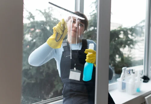 Nettoyage de vitres intérieures et extérieures à Montchevrier